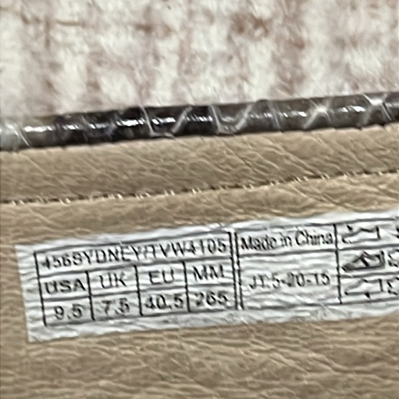 Vionic Loafers Sydney Python Print Snake Shoes Flat 9.5 - Picture 6 of 7